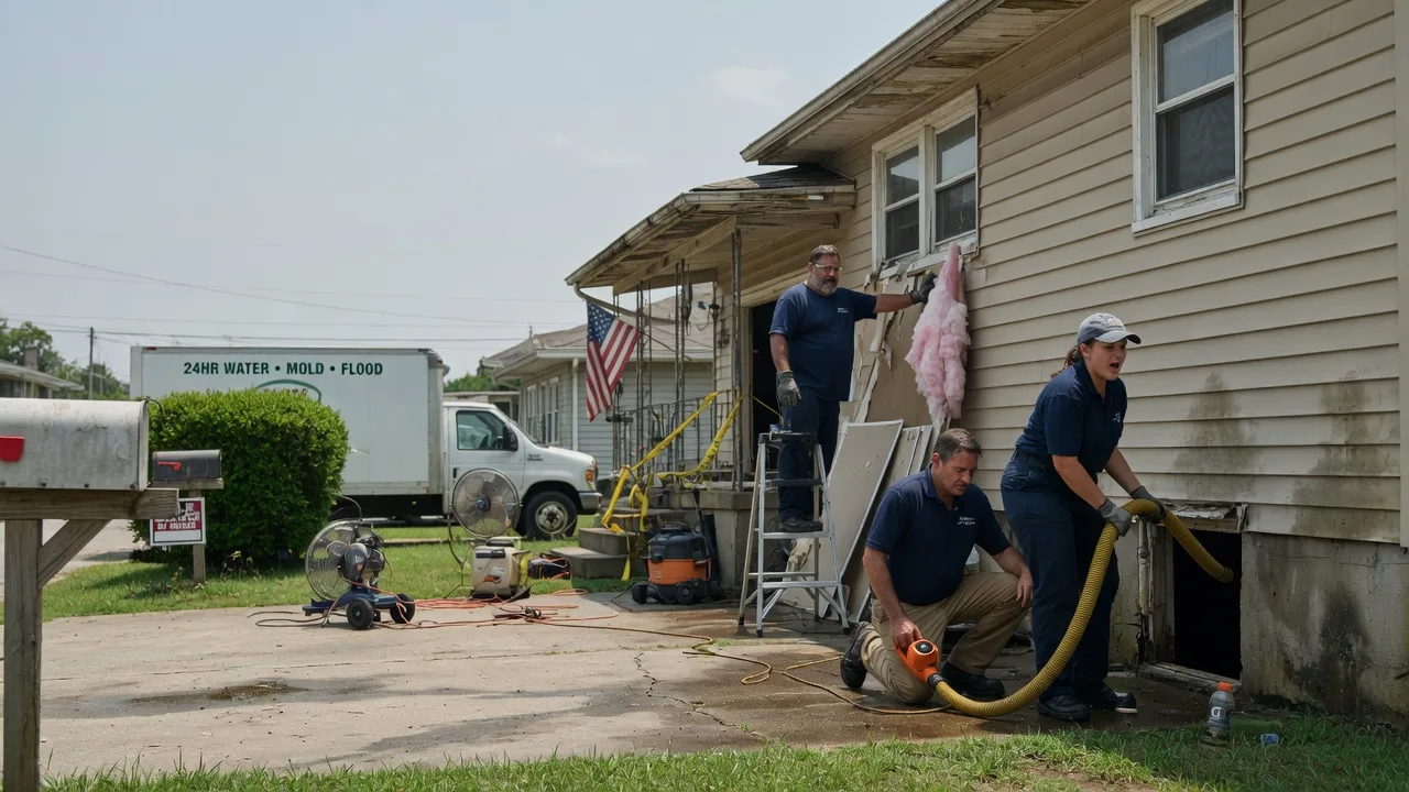 Water Damage Repair in Blackwell, OK near me